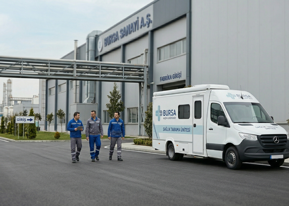 Bursada Mobil Sağlık Hizmetleri ile Yerinde Periyodik Muayenenin Avantajları