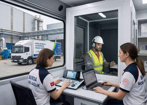 Gürültülü Fabrikalarda İşitme Sağlığı: Mobil Odyometri ve Sessiz Kabin Teknolojisi