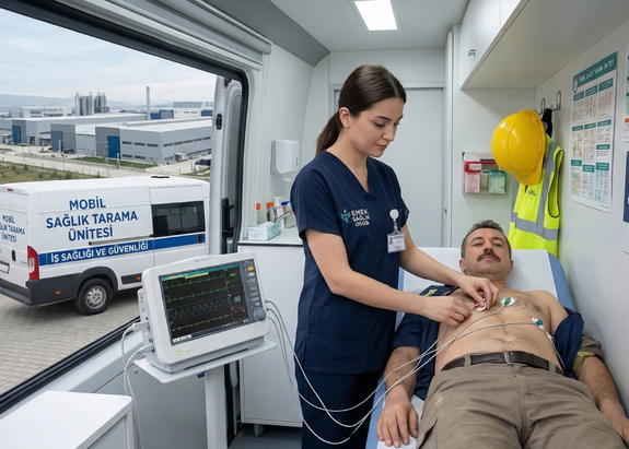Mobil EKG ve Kalp Sağlığı: Fabrikalarda Ani Sağlık Risklerini Yönetmek